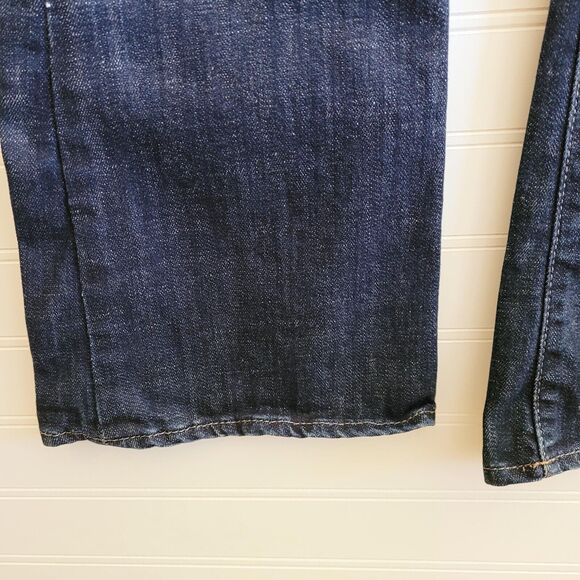 Rock & Republic Kasandra Jeans Size 10  Bootcut Dark Wash Distressed - Picture 2 of 9